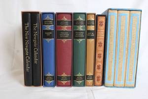 lot 127 image: Collection of 8 Folio Society Hardcover Books with Slipcases
