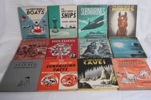 lot 135 image: Set of 12 Vintage The First Book of Childrens Educational Books
