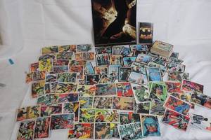 lot 152 image: Large Collection of Vintage Batman Trading Cards and Stickers