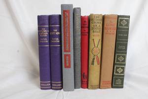 lot 159 image: Collection of 7 Vintage and Classic Hardcover Books Including Beowulf and All Quiet on the Western Front