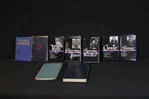 lot 184 image: Collection of 8 Hardcover Books Including Literature and Historical Journalism