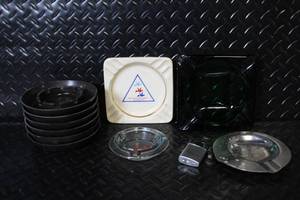 lot 266 image: Collection of 10 Vintage Ashtrays Including Ramada Inn and Blastrac