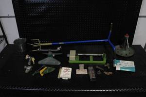 lot 292 image: Lot of Vintage Shop Tools and Workshop Accessories