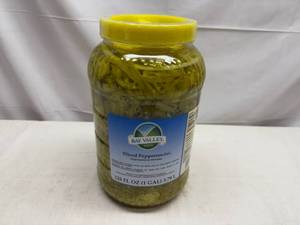 lot 142 image: 128oz Sliced Pepperoncini