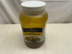 lot 157 image: 128oz Bonne Chere Classic House Italian Dressing