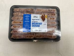 lot 87 image: I. 6x 12oz Breakfast Sausage
