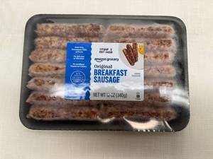 lot 88 image: I. 6x 12oz Breakfast Sausage