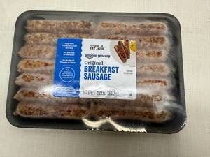 lot 94 image: I. 6x 12oz Breakfast Sausage