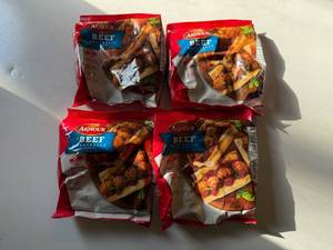 lot 265 image: CC. 4x 11oz Armor Beef Meatballs