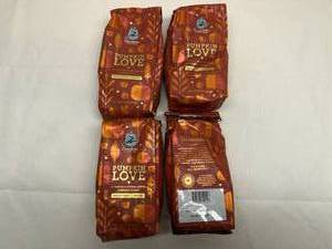 lot 43 image: SSS. 4x Caribou Ground Coffee Medium Roast-Pumpkin Love