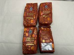 lot 48 image: SSS. 4x Caribou Ground Coffee Medium Roast-Pumpkin Love