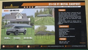 lot 114 image: LandHonor 13x21 Carport