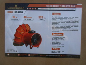 lot 140 image: LandHonor 12 Blower Fan