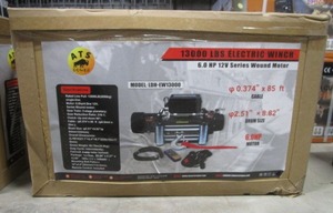 lot 170 image: ATS Power 13,000lb 12v Winch
