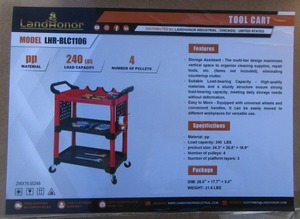 lot 159 image: LandHonor Tool Cart