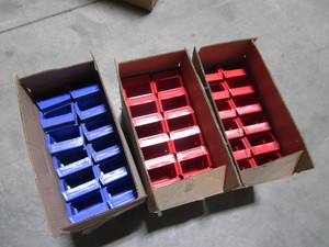 lot 39 image: (72) (New) 4x5x3 Parts Bins