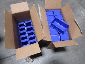 lot 40 image: (36) (New) 4x7x3 Parts Bins
