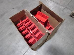 lot 41 image: (41) (New) 4x7x3 Parts Bins