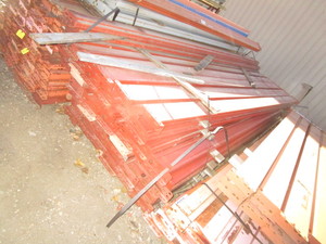 lot 83 image: 48pcs 13x6 12 Pallet Racking Crossbars