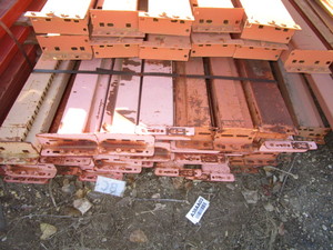 lot 84 image: 28pcs 13x5 Pallet Racking Crossbars