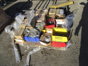 lot 112 image: Pallet of Misc Stainless Steel Hardware