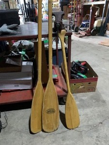 lot 22 image: Oars, waders