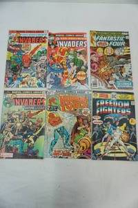 lot 17 image: (6ct) Vintage Comics. Marvel & D.C.