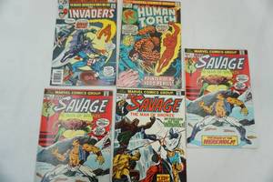 lot 18 image: (5ct) Vintage Marvel Comics.