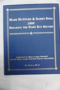 lot 24 image: Commemorative Set of 22kt Gold Baseball Cards. Danbury Mint. Mark McGwire & Sammy Sosa. 1998