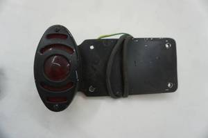 lot 47 image: Side Mount License Plate and Tail Light for Motorcycle