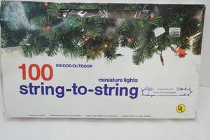 lot 58 image: IndoorOutdoor String Lights