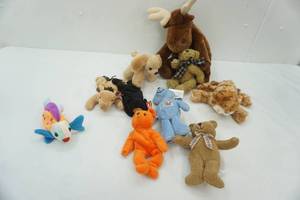 lot 95 image: Stuffed Animals and TY Beanie Babies