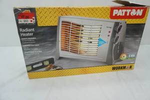lot 102 image: Patton Radiant Heater. Workman