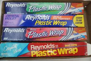 lot 142 image: Reynolds Plastic Wrap (4ct)