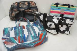 lot 185 image: Thirty-One Tote, LL Bean Tote, Thirty-One Cooler Tote