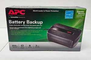 lot 84 image: APC Battery Backup 650va - New in Box