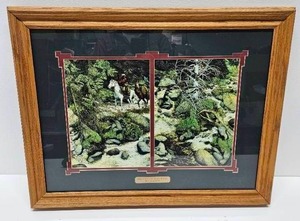 lot 103 image: Bev Doolittle Professionally Framed & Matted Print - The Forest Has Eyes