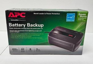 lot 85 image: APC Battery Backup 650va - New In Box