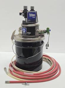 lot 199 image: Quality Brand New or Like-New GRACO Triton Paint Sprayer Pump - Pail Mount