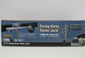 lot 25 image: New in Box REESE Swing Away Trailer Jack