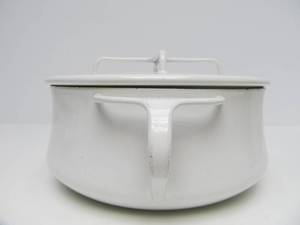 lot 242 image: Vintage DANSK Enameled Dutch Oven wLid