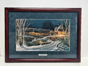 lot 215 image: Professionally Framed & Matted TERRY REDLIN Print - Family Traditions