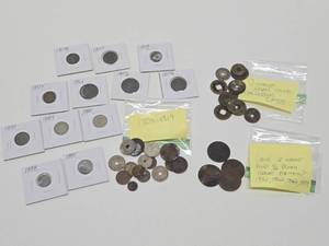 lot 167 image: Group of Assorted Old Foreign Coins