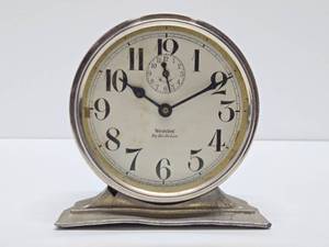 lot 284 image: Great Looking Deco BIG BEN DELUXE Chrome Alarm Clock