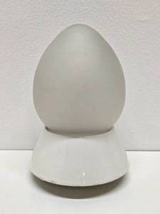 lot 286 image: Very Cool Vintage 1950s era Mid Century Egg Lamp Light Fixture