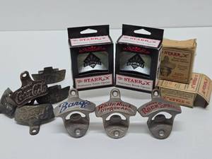 lot 142 image: Nice Lot of Vintage & Newer Advertising Soda Bottle Openers