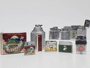 lot 273 image: Nice Estate Lot of Vintage Lighters