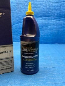 lot 34 image: $110 retail- Royal Purple Synchromax Manual Transmission Fluid