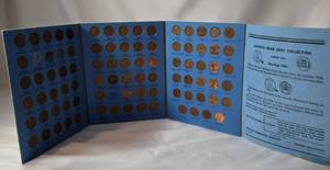 lot 38 image: Lincoln Head Cent Collection Starting 1941 - 1974  (Book is Full)