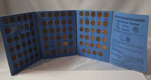 lot 41 image: Lincoln Head Cent Collection Starting 1941 - 1975  (Book is Full)
